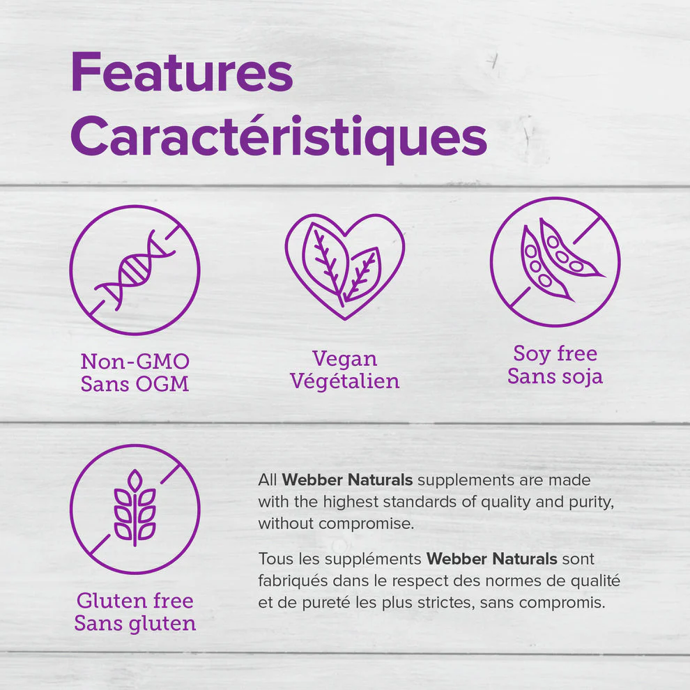 Webber Naturals Magnesium Citrate 300mg, 200g - Image 2