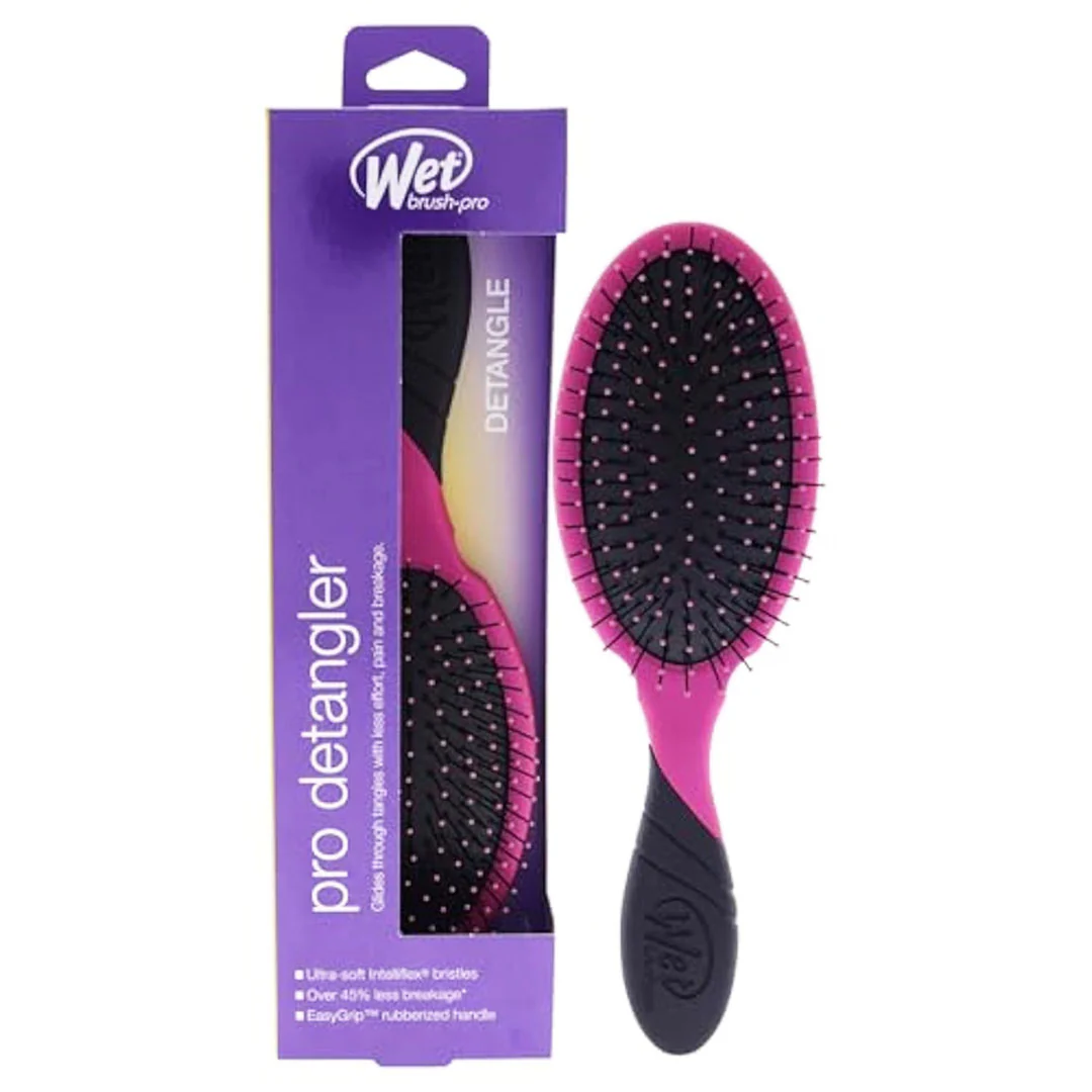 Wet Brush-Pro Detangler Pink Brush