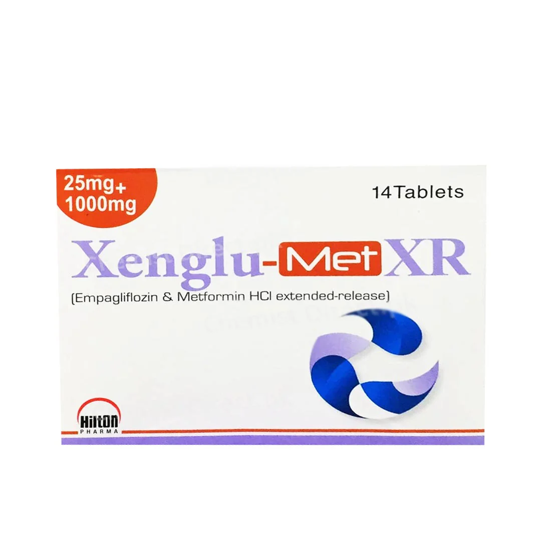 Xenglu-Met XR (Empagliflozin/Metformin) 25mg/1000mg, 14 Ct - Hilton