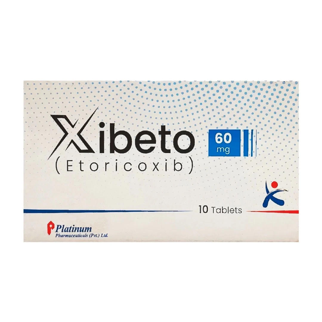 Xibeto (Etoricoxib) 60mg, 10 Ct - Platinum Pharma