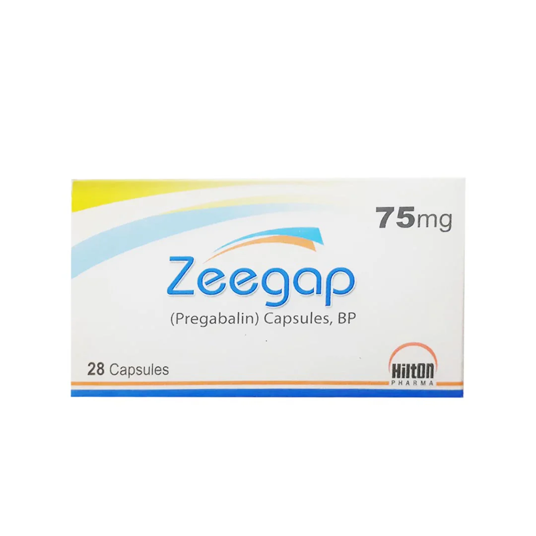 Zeegap (Pregabalin) 75mg, 28 Ct - Hilton