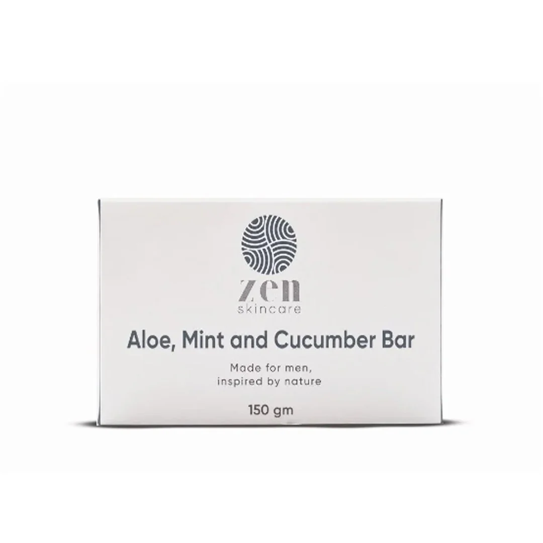 Aloe, Mint and Cucumber Soap Bar - Zen SkinCare