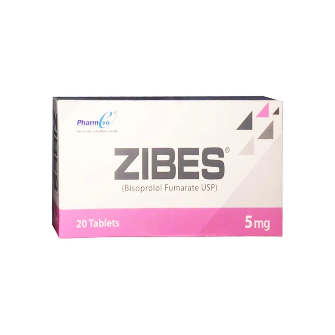 Zibes (Bisoprolol) 5mg, 20 Ct - PharmEvo