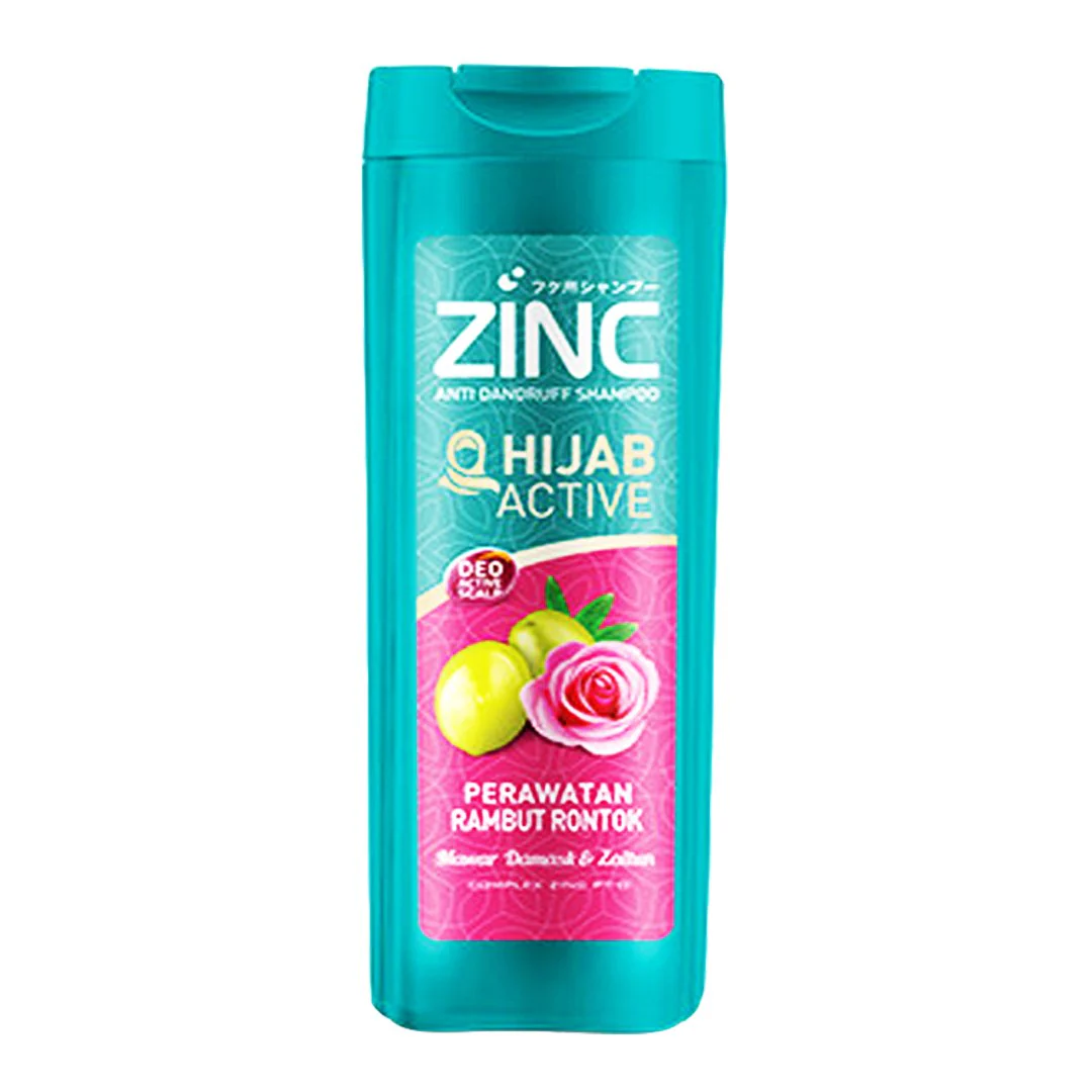 Zinc Anti-Dandruff Hijab Active Shampoo, 340 ml